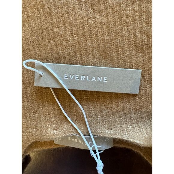 Everlane Camel Yak And Wool Blend The Cozy Stretch Knit Cropped Tank Size XS NWT - Picture 7 of 10